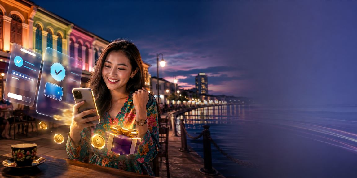 Antaramuka deposit Penang dengan pilihan pembayaran tempatan